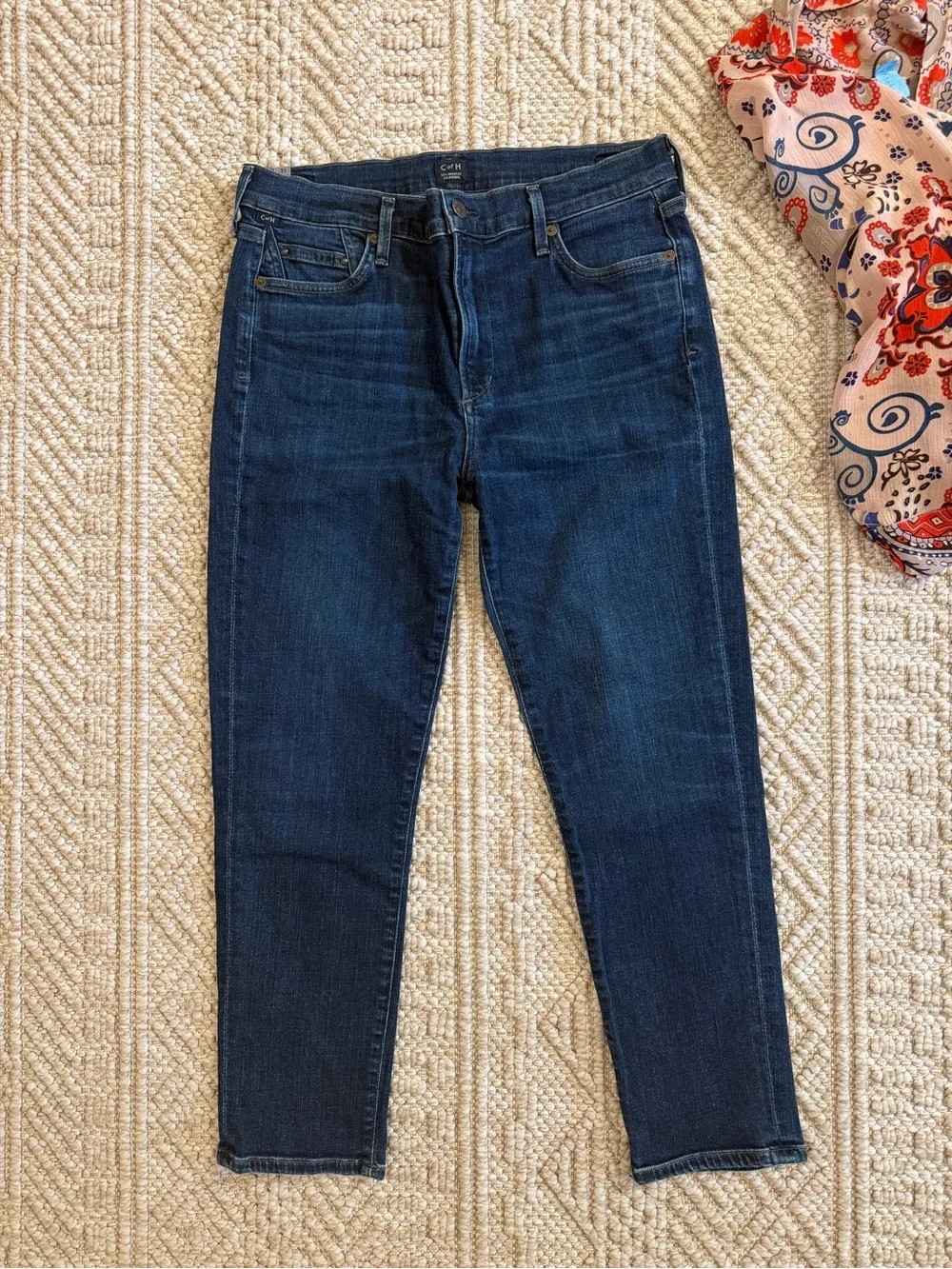 Citizens Of Humanity Rocket High Rise cropped jeans
